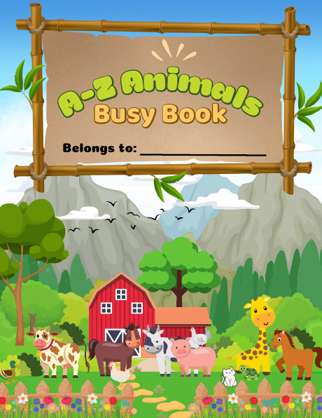 Busy Book sample from Busy Books Pack