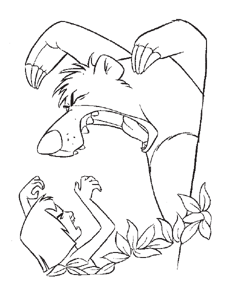 Colouring sample from Drawing & Free Colouring