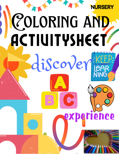Colouring sample from Fine Motor Pack