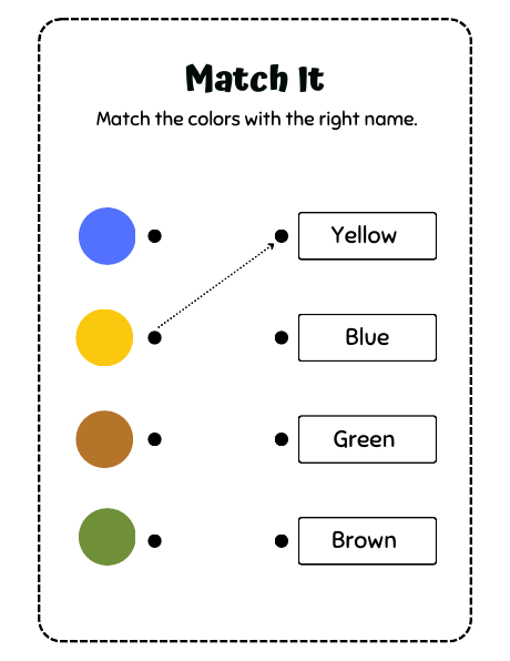 Matching sample from Assorted Colouring Sheets