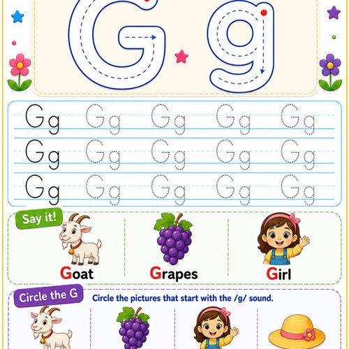 Phonics & Reading worksheets