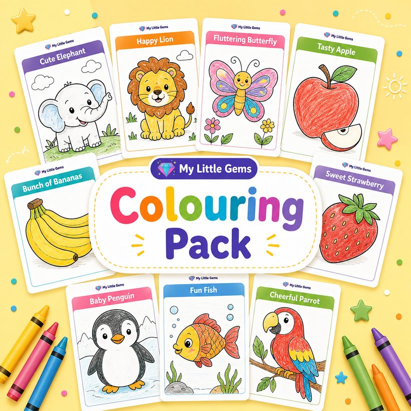 Colouring Pack – printable worksheets PDF