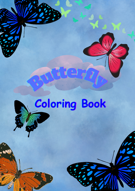 Colouring sample from Bugs & Insects Colouring